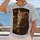 Gentleman Cat at the Bar for Cozy Evenings, Pub Nights and Cat Lover Gifts for Adults All-over Print Unisex T-shirt - 2