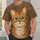 Cute Orange Cat With Green Glasses For Playful Everyday Wear And School Days For Kids All-over Print Unisex T-shirt - 6