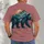 Geometric Bear Mountain Sunset for Outdoor Adventures and Everyday Casual Wear All-over Print Unisex T-shirt - 4