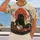 Black Cat Making Matcha with Cherry Blossoms for Cozy Everyday Style All-over Print Unisex T-shirt - 2