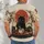 Black Cat Making Matcha with Cherry Blossoms for Cozy Everyday Style All-over Print Unisex T-shirt - 4