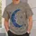 Blue Crescent Moon And Starry Night For Everyday Casual Celestial Style Lovers All-over Print Unisex T-shirt - 6