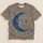 Blue Crescent Moon And Starry Night For Everyday Casual Celestial Style Lovers All-over Print Unisex T-shirt - 5