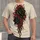 Black Roses With Red Flames For Bold Alternative Streetwear And Everyday Wear Youth All-over Print Unisex T-shirt - 1