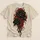 Black Roses With Red Flames For Bold Alternative Streetwear And Everyday Wear Youth All-over Print Unisex T-shirt - 5