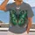 Emerald Butterfly and Crescent Moons for Everyday Casual Style and Night Out All-over Print Unisex T-shirt - 2