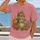 Grumpy Baby Dragon with Marigolds for Cozy Everyday Wear and Nature Lover Gifts All-over Print Unisex T-shirt - 2
