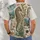 Vintage Seahorse Marine Life Collage for Coastal Adventures and Everyday Ocean Lovers All-over Print Unisex T-shirt - 4