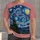 Swirling Starry Night Sky and Village Scene for Art Lovers and Casual Everyday Wear All-over Print Unisex T-shirt - 1