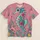 Floral Seahorse and Bubbles for Colorful Coastal Days and Ocean Lovers All-over Print Unisex T-shirt - 5
