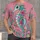 Floral Seahorse and Bubbles for Colorful Coastal Days and Ocean Lovers All-over Print Unisex T-shirt - 1
