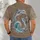 Watercolor Dolphins and Seashells for Relaxed Coastal Days and Ocean Lovers All-over Print Unisex T-shirt - 4