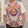 Psychedelic Lotus Hands And Radiating Florals For Festival Days And Everyday Wear All-over Print Unisex T-shirt - 6