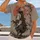 Samurai Cherry Blossoms and Red Sun for Everyday Streetwear and Japanese Art Fans All-over Print Unisex T-shirt - 2