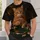 Vintage Poker-Playing Ginger Cat Scene For Casual Nights And Cat Lover Gifts All-over Print Unisex T-shirt - 6