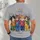 Four Cute Cats in Colorful Pajamas for Cozy Everyday Style and Cat Lover Gifts for Teens All-over Print Unisex T-shirt - 4