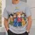 Four Cute Cats in Colorful Pajamas for Cozy Everyday Style and Cat Lover Gifts for Teens All-over Print Unisex T-shirt - 6