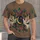 Psychedelic Moon And Dove Floral Burst For Festival Nights And Everyday Wear All-over Print Unisex T-shirt - 1