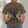 Psychedelic Moon And Dove Floral Burst For Festival Nights And Everyday Wear All-over Print Unisex T-shirt - 4