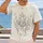 Mystic Crystal Hands Celestial Emblem for Everyday Bohemian Spiritual Style All-over Print Unisex T-shirt - 2