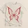 Red Butterfly Motif for Casual Everyday Style and Outdoor Adventures, Gift for All All-over Print Unisex T-shirt - 5