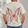 Red Butterfly Motif for Casual Everyday Style and Outdoor Adventures, Gift for All All-over Print Unisex T-shirt - 4