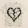 Cracked Black Heart Ink Art for Casual Streetwear and Everyday Outings All-over Print Unisex T-shirt - 5