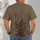 Vintage Cane, Brick Wall and Olive Botanical Scene for Everyday Casual Outings All-over Print Unisex T-shirt - 4