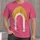 Abstract Arch and Ochre Sun for Everyday Streetwear and Creative Weekend Outings for Teens All-over Print Unisex T-shirt - 1