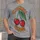 Cherry Pair Retro Fruit Motif for Casual Everyday Style and Weekend Music Fans Gift All-over Print Unisex T-shirt - 1
