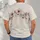 Pink Cherry Blossom Peace Lettering for Calm Everyday Casual Wear and Nature Lovers All-over Print Unisex T-shirt - 4