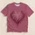 Abstract Thorn Heart in Dusty Rose for Everyday Alternative Style All-over Print Unisex T-shirt - 5