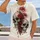 Cracked Skull And Red Spider Lilies For Dark Streetwear, Casual Days And Night Out All-over Print Unisex T-shirt - 2