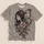 Butterfly Girl and Floral Portrait for Everyday Streetwear and Casual Weekend Outings All-over Print Unisex T-shirt - 5
