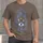 Blue Hamsa Hand Evil Eye Symbol for Mindful Everyday Wear and Spiritual Gift Giving All-over Print Unisex T-shirt - 1