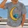 Golden Crescent Moon and Blue Bird for Dreamy Nighttime Casual Wear for All Ages All-over Print Unisex T-shirt - 2