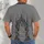 Gothic Cathedral Arch and Thorn Vines for Dark Alternative Everyday Street Style All-over Print Unisex T-shirt - 4
