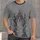 Gothic Cathedral Arch and Thorn Vines for Dark Alternative Everyday Street Style All-over Print Unisex T-shirt - 1