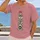 Geometric Tribal Motif With Rust Initials for Everyday Bohemian Streetwear Outings All-over Print Unisex T-shirt - 2