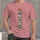 Geometric Tribal Motif With Rust Initials for Everyday Bohemian Streetwear Outings All-over Print Unisex T-shirt - 1