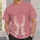 Open Hands White Distressed Motif for Mindful Everyday Streetwear and Casual Outings All-over Print Unisex T-shirt - 6