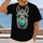 Llama With Turquoise Glasses for Casual Streetwear and Everyday Fun All-over Print Unisex T-shirt - 2