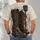 Western Cowboy Boots and Vintage Mic for Concert Nights and Casual Country Style All-over Print Unisex T-shirt - 4