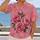 Pink Peony Bouquet for Romantic Everyday Style and Nature Loving Women and Friends All-over Print Unisex T-shirt - 2