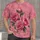 Pink Peony Bouquet for Romantic Everyday Style and Nature Loving Women and Friends All-over Print Unisex T-shirt - 1