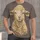 Golden Sheep Portrait for Everyday Casual Wear and Outdoor Adventures for Animal Lovers All-over Print Unisex T-shirt - 1