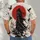 Samurai And Crows With Crimson Moon For Japanese Art And Everyday Streetwear All-over Print Unisex T-shirt - 4