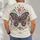 Colorful Butterfly Mandala for Casual Outings and Everyday Bohemian Style All-over Print Unisex T-shirt - 4