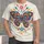 Colorful Butterfly Mandala for Casual Outings and Everyday Bohemian Style All-over Print Unisex T-shirt - 1