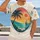 Sunset Sailboat Ocean Scene for Coastal Getaways and Summer Adventures All-over Print Unisex T-shirt - 2
